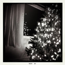 Load image into Gallery viewer, Christmas Tree in Black and White